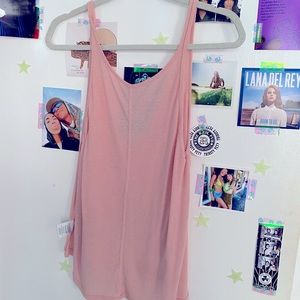 Free People low back tank top